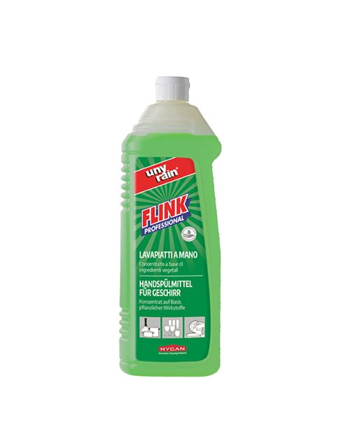 HYGAN UNYRAIN FLINK - Lavapiatti a mano ecologico