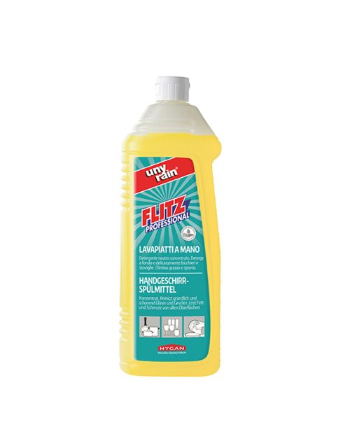 HYGAN UNYRAIN FLITZ - Lavapiatti a mano neutro concentrato