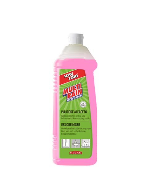 HYGAN UNYRAIN MULTIRAIN - Detergente concentrato milleusi all'aceto