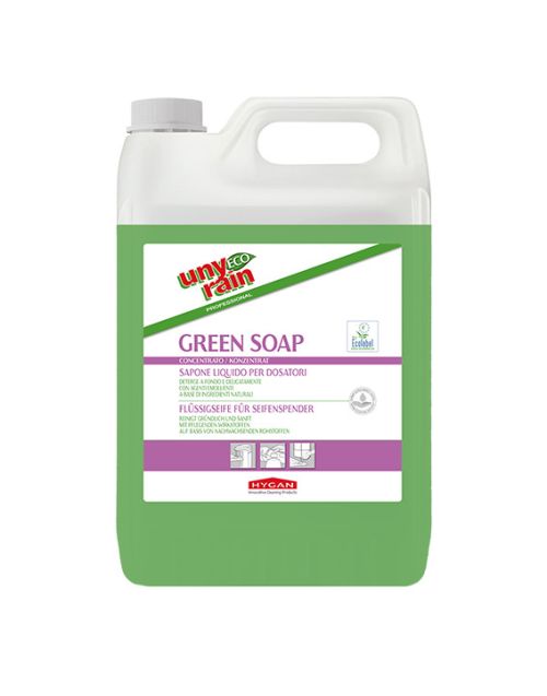 HYGAN UNYRAIN ECO GREEN SOAP - Sapone liquido per dosatori