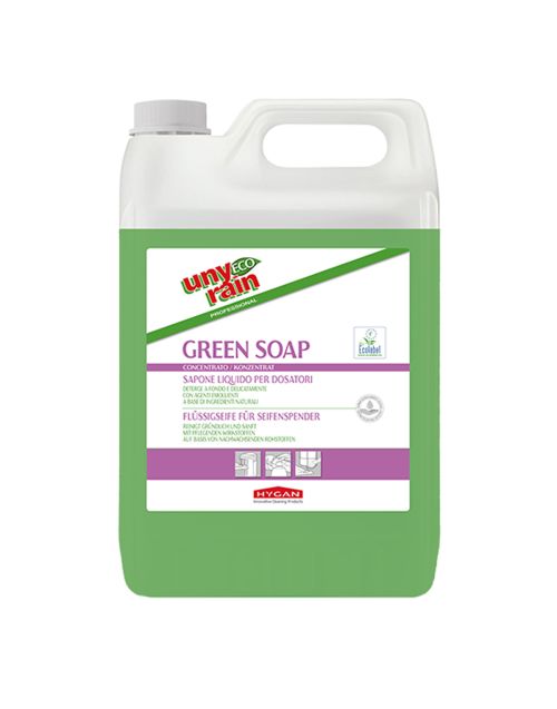 HYGAN UNYRAIN ECO GREEN SOAP - Sapone liquido mani
