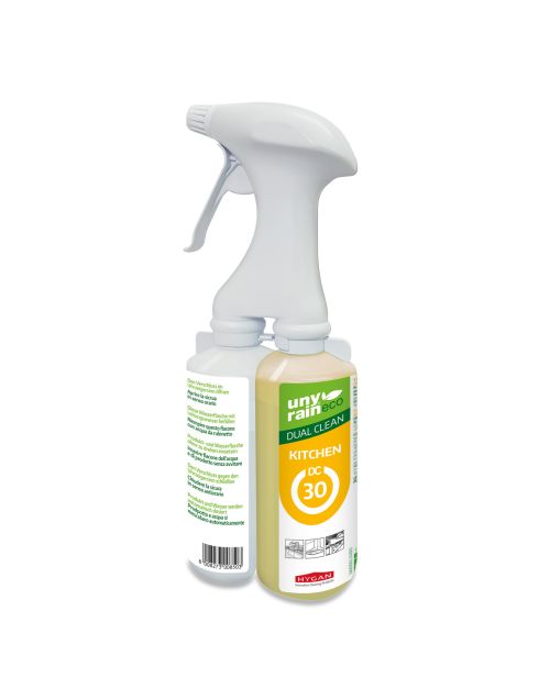 HYGAN UNYRAIN DUAL CLEAN DC 30 - KITCHEN - confezione da 6 pezzi - Sgrassatore per cucina