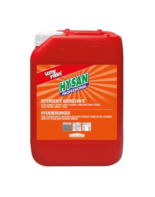 HYSAN HYGAN UNYRAIN art.26020504 lt.5 Blù-Detergente igieneizzante