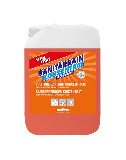 HYGAN UNYRAIN PULITORE SANITARI CONCENTRATO - Pulitore anticalcare per sanitari